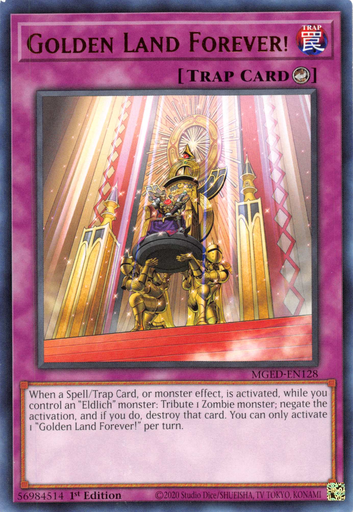Golden Land Forever! [MGED-EN128] Rare | Gear Gaming Bentonville