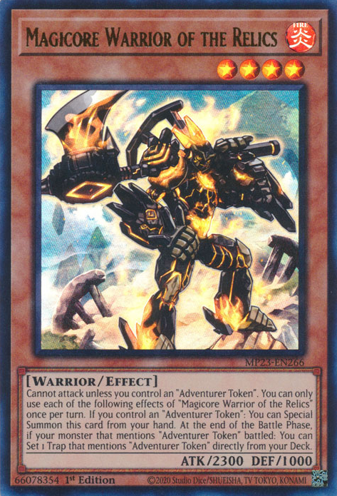 Magicore Warrior of the Relics [MP23-EN266] Ultra Rare | Gear Gaming Bentonville