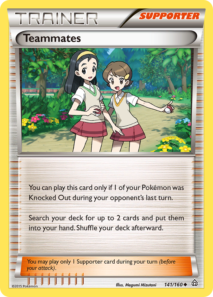 Teammates (141/160) [XY: Primal Clash] | Gear Gaming Bentonville