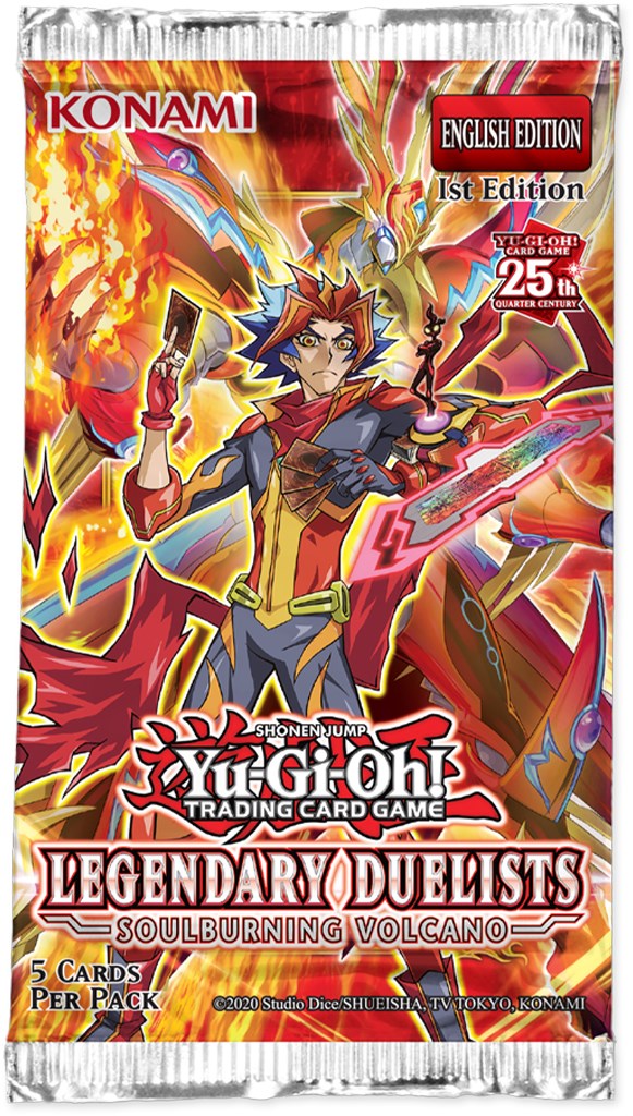 Legendary Duelists: Soulburning Volcano - Booster Pack (1st Edition) | Gear Gaming Bentonville