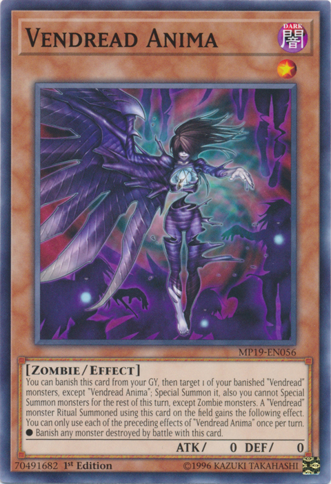 Vendread Anima [MP19-EN056] Common | Gear Gaming Bentonville