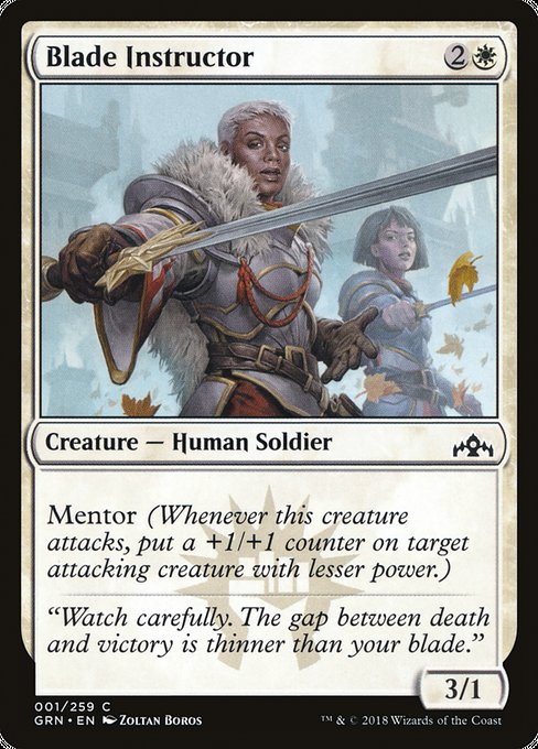 Blade Instructor [Guilds of Ravnica] | Gear Gaming Bentonville