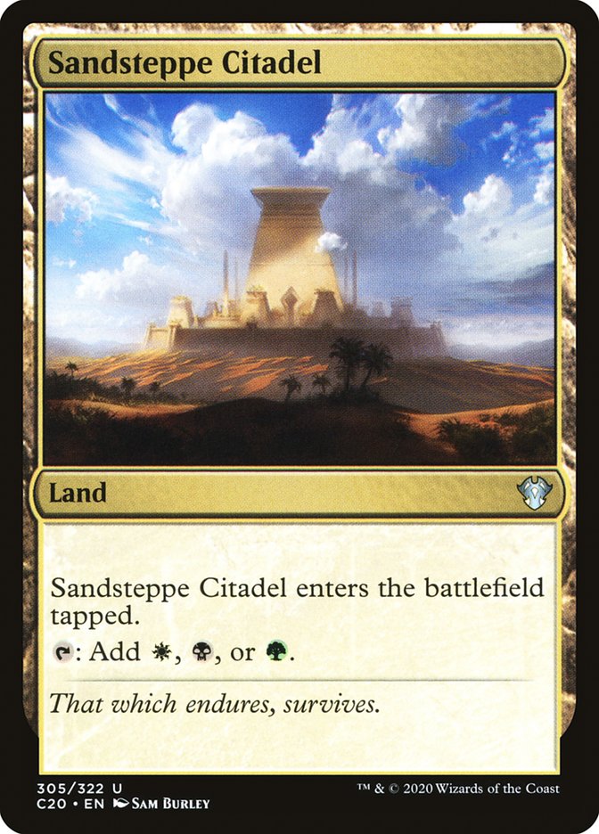 Sandsteppe Citadel [Commander 2020] | Gear Gaming Bentonville