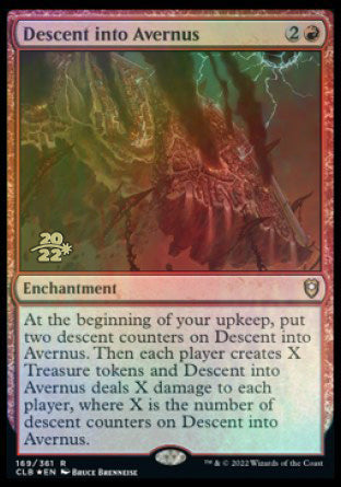 Descent into Avernus [Commander Legends: Battle for Baldur's Gate Prerelease Promos] | Gear Gaming Bentonville