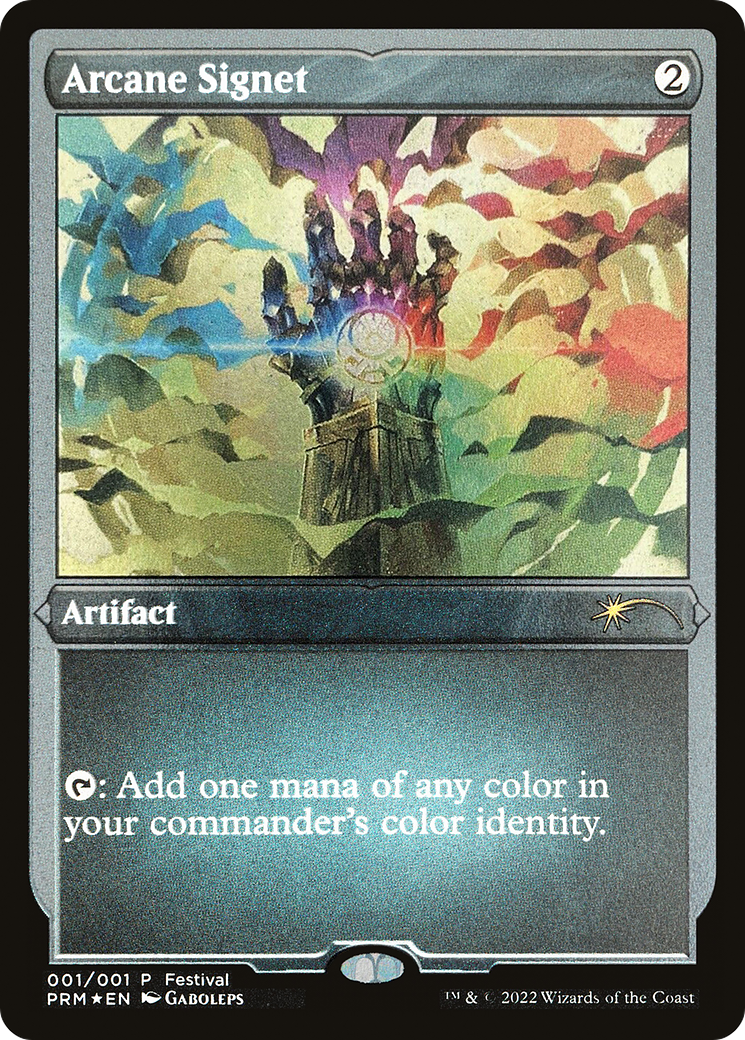 Arcane Signet (Foil Etched) [30th Anniversary Promos] | Gear Gaming Bentonville