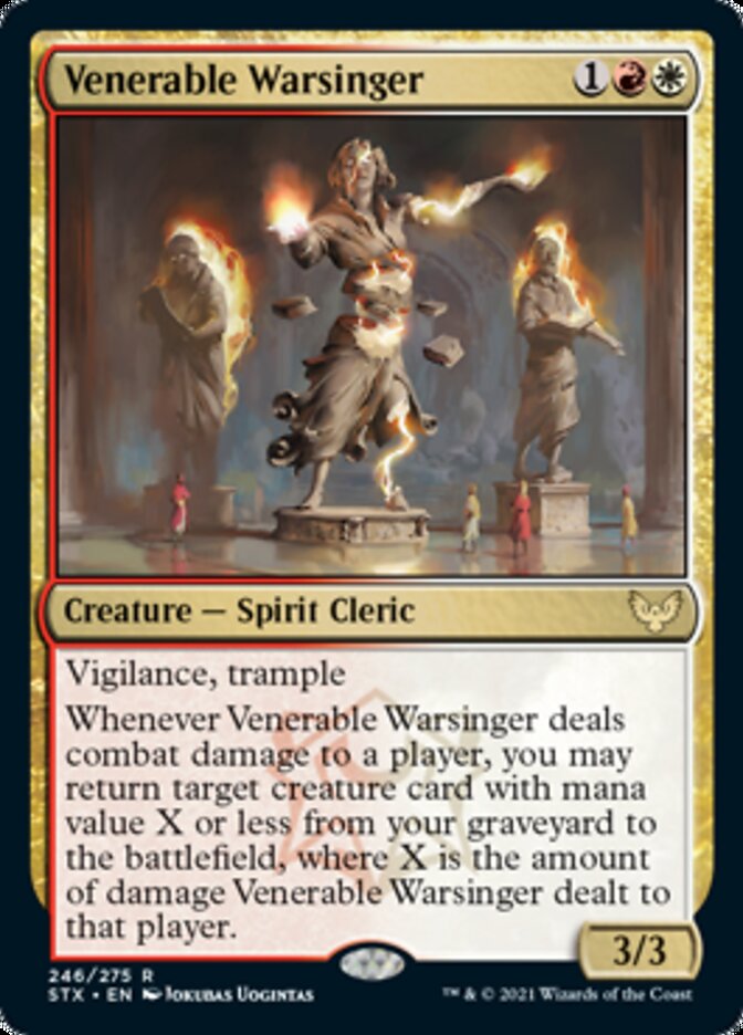 Venerable Warsinger [Strixhaven: School of Mages] | Gear Gaming Bentonville