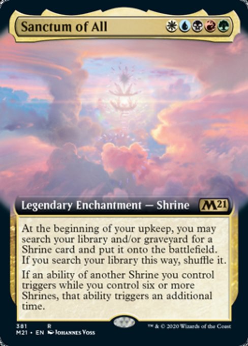 Sanctum of All (Extended Art) [Core Set 2021] | Gear Gaming Bentonville