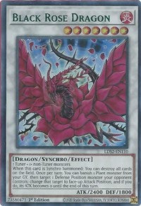 Black Rose Dragon (Green) [LDS2-EN110] Ultra Rare | Gear Gaming Bentonville