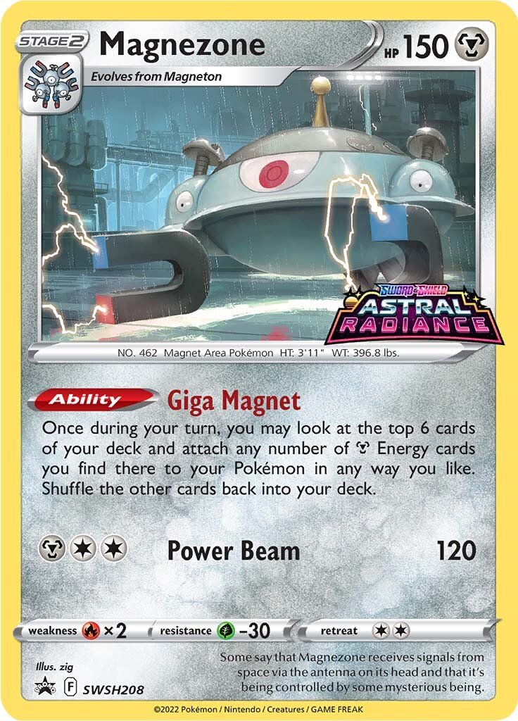 Magnezone (SWSH208) [Sword & Shield: Black Star Promos] | Gear Gaming Bentonville