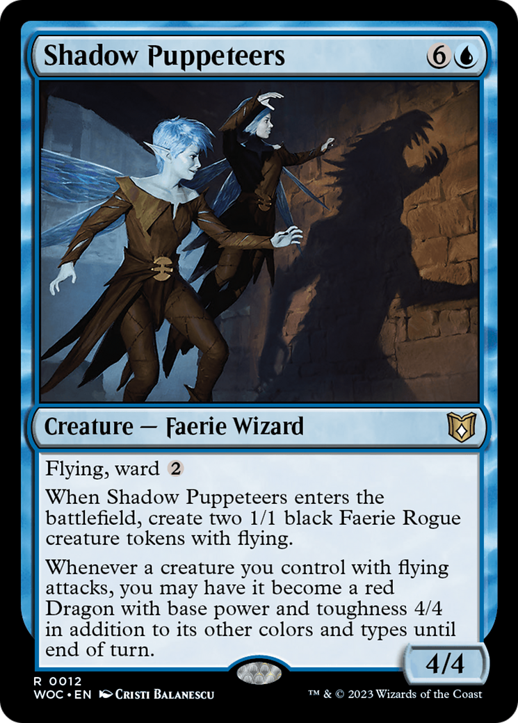 Shadow Puppeteers [Wilds of Eldraine Commander] | Gear Gaming Bentonville