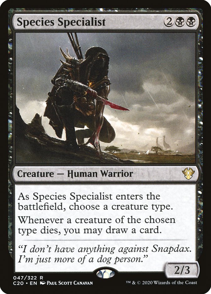 Species Specialist [Commander 2020] | Gear Gaming Bentonville