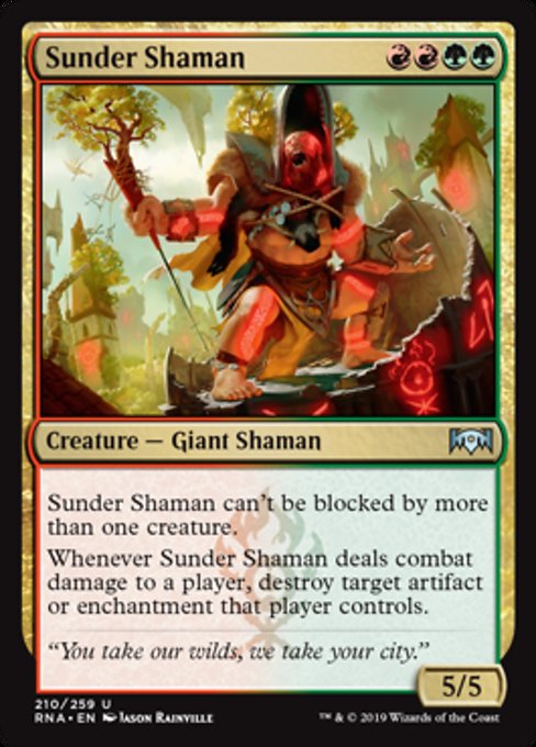 Sunder Shaman [Ravnica Allegiance] | Gear Gaming Bentonville