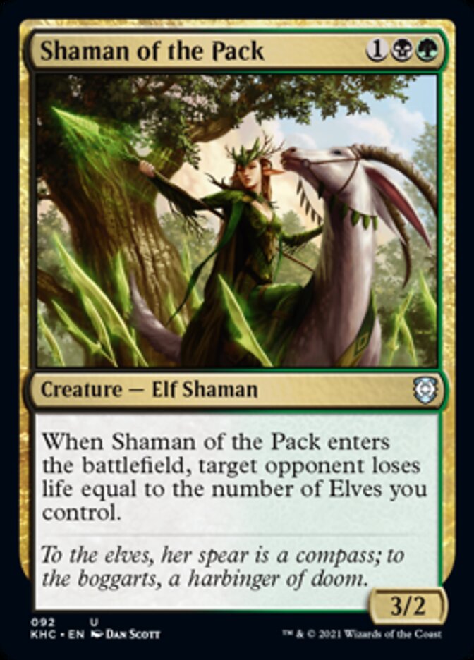 Shaman of the Pack [Kaldheim Commander] | Gear Gaming Bentonville