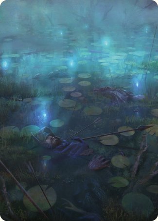 The Dead Marshes Art Card [The Lord of the Rings: Tales of Middle-earth Art Series] | Gear Gaming Bentonville