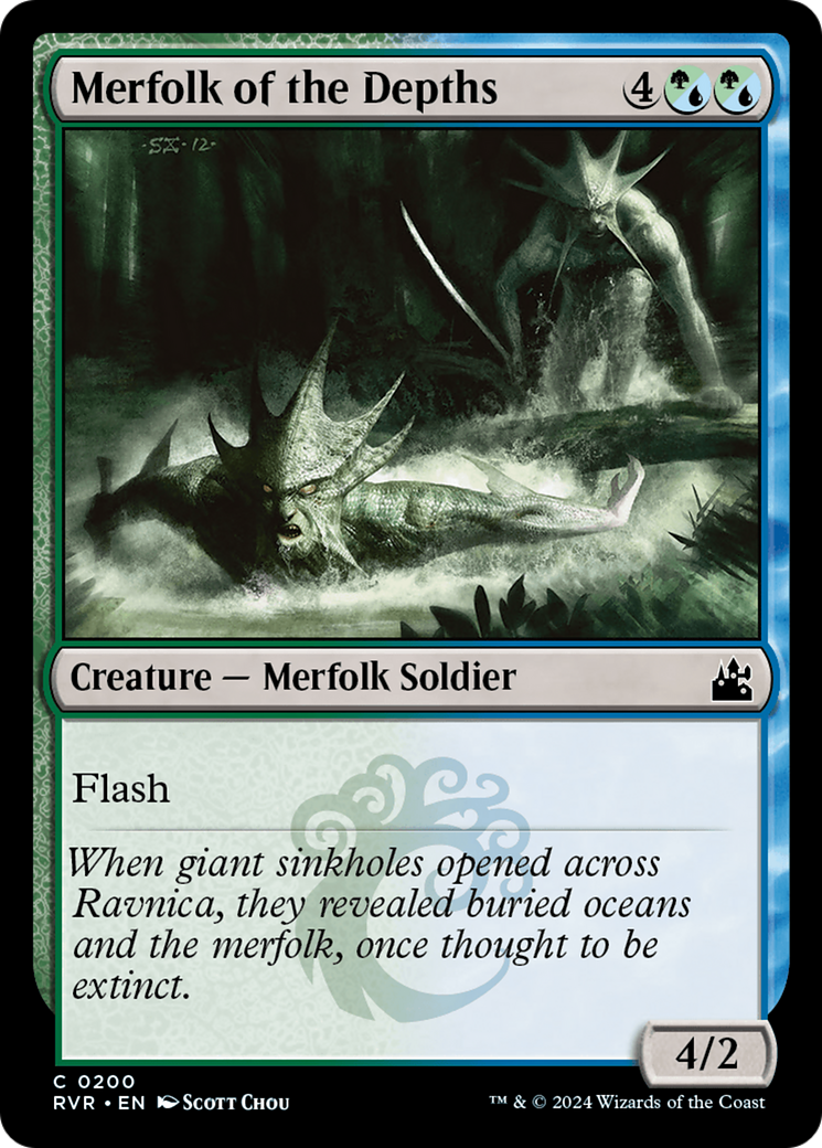 Merfolk of the Depths [Ravnica Remastered] | Gear Gaming Bentonville