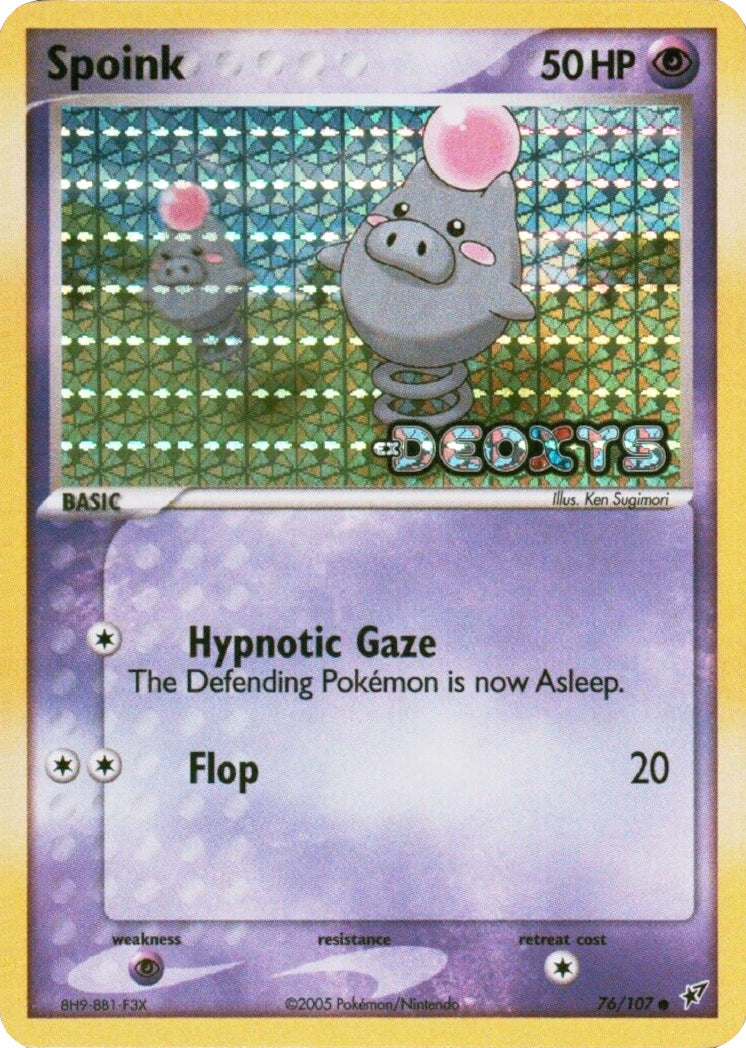 Spoink (76/107) (Stamped) [EX: Deoxys] | Gear Gaming Bentonville