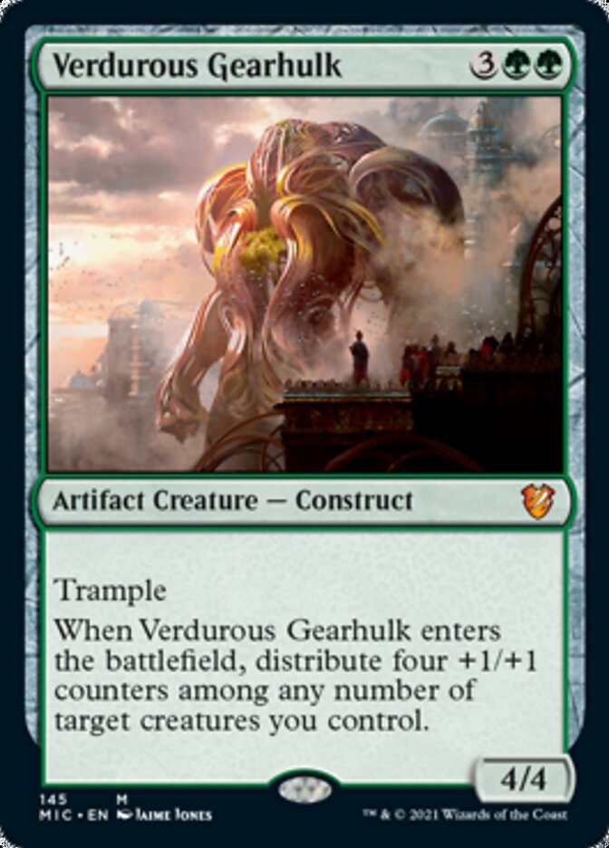 Verdurous Gearhulk [Innistrad: Midnight Hunt Commander] | Gear Gaming Bentonville