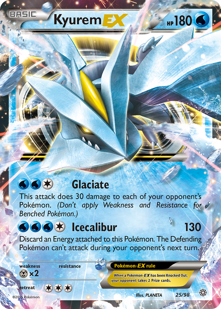 Kyurem EX (25/98) [XY: Ancient Origins] | Gear Gaming Bentonville