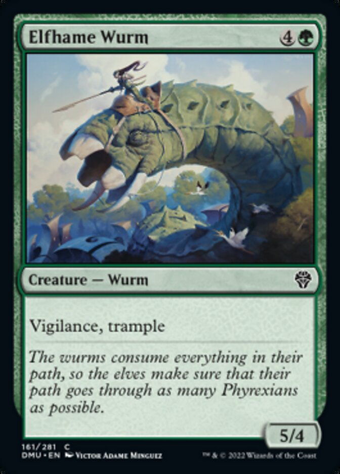 Elfhame Wurm [Dominaria United] | Gear Gaming Bentonville