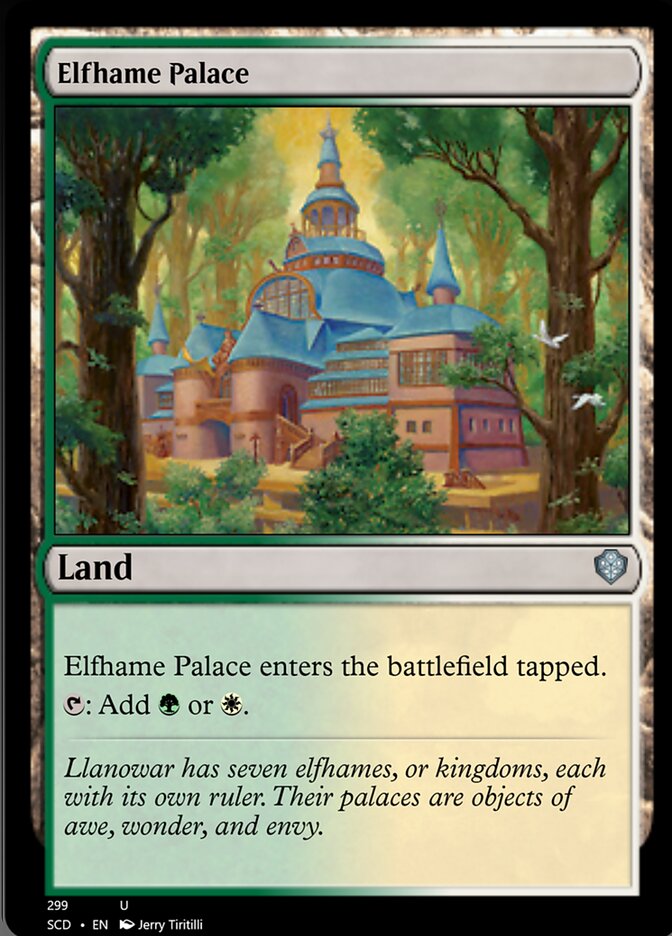 Elfhame Palace [Starter Commander Decks] | Gear Gaming Bentonville