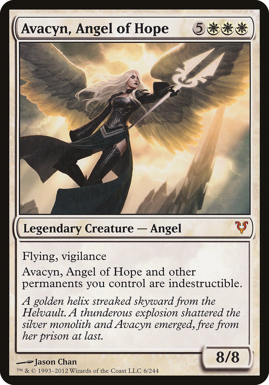 Avacyn, Angel of Hope (Oversized) [Open the Helvault] | Gear Gaming Bentonville