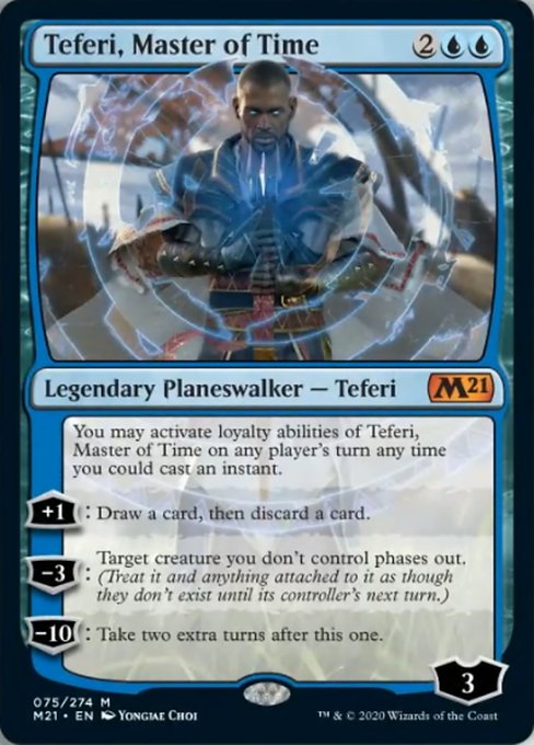 Teferi, Master of Time [Core Set 2021] | Gear Gaming Bentonville