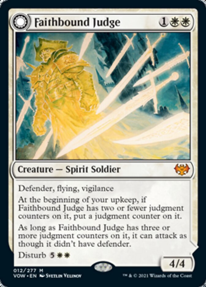 Faithbound Judge // Sinner's Judgment [Innistrad: Crimson Vow] | Gear Gaming Bentonville