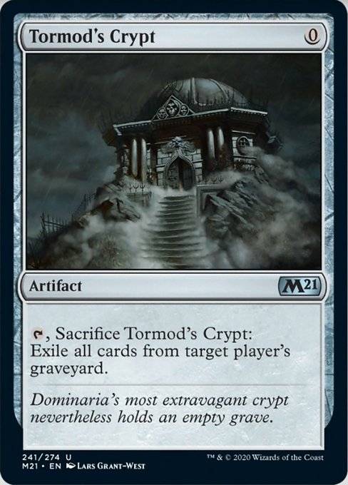 Tormod's Crypt [Core Set 2021] | Gear Gaming Bentonville