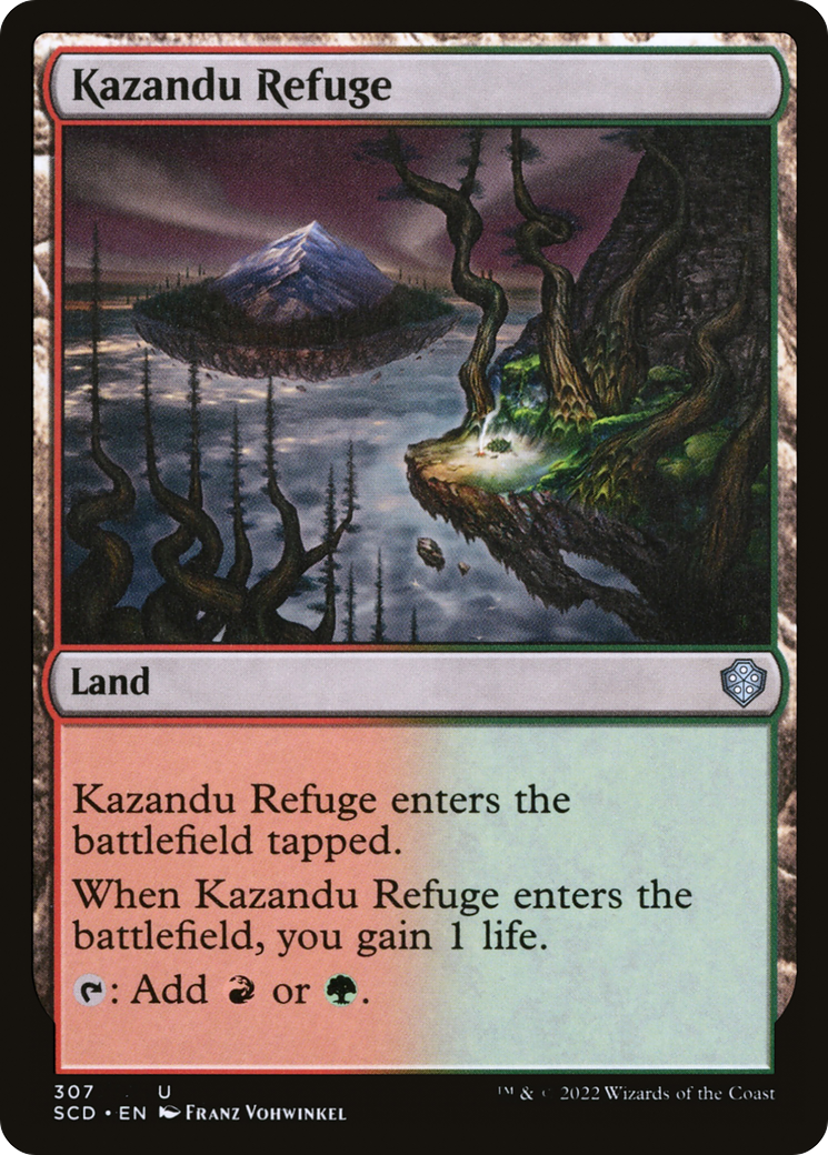 Kazandu Refuge [Starter Commander Decks] | Gear Gaming Bentonville