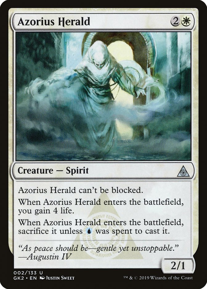 Azorius Herald [Ravnica Allegiance Guild Kit] | Gear Gaming Bentonville