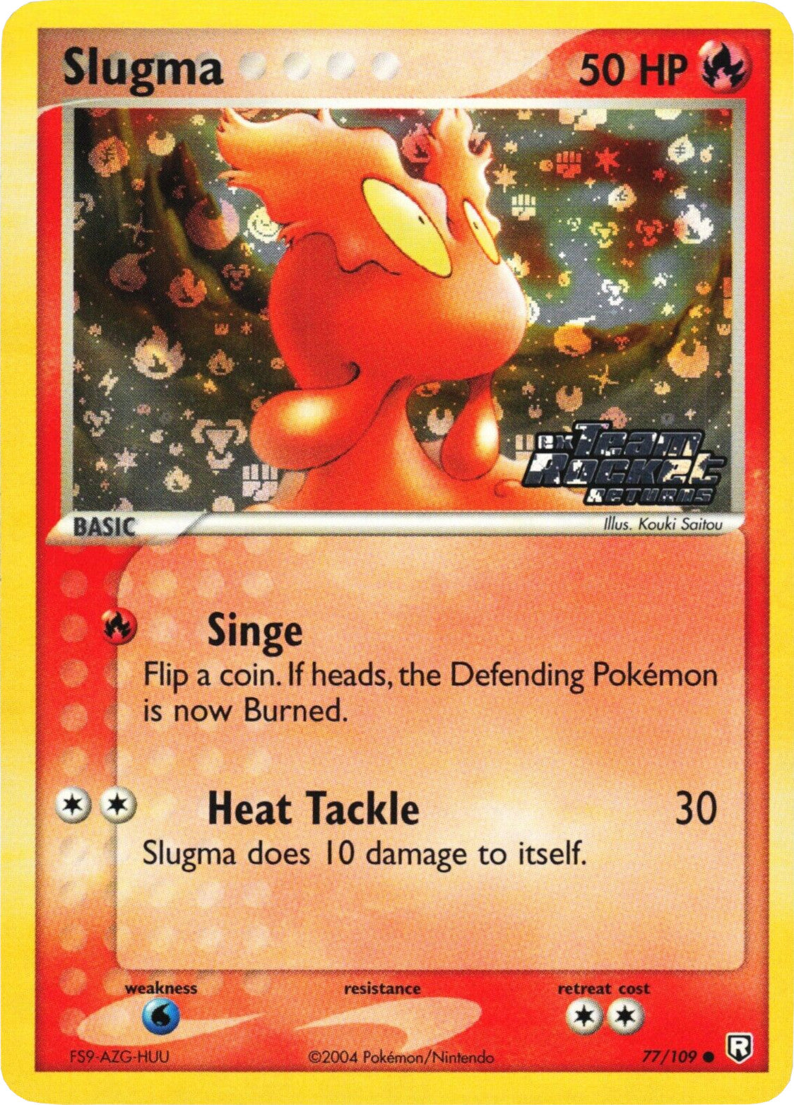 Slugma (77/109) (Stamped) [EX: Team Rocket Returns] | Gear Gaming Bentonville