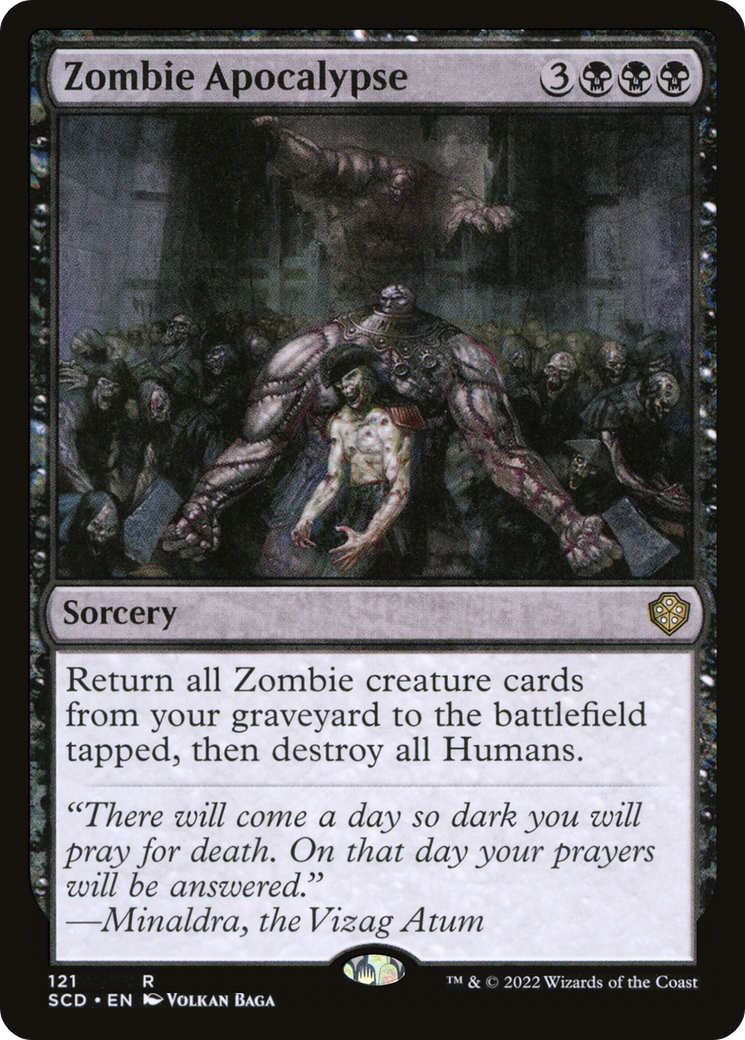 Zombie Apocalypse [Starter Commander Decks] | Gear Gaming Bentonville