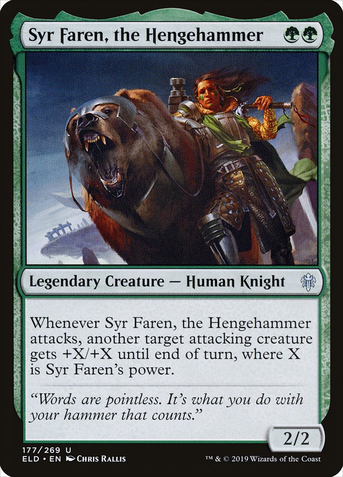 Syr Faren, the Hengehammer [Throne of Eldraine] | Gear Gaming Bentonville