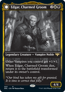 Edgar, Charmed Groom // Edgar Markov's Coffin [Innistrad: Double Feature] | Gear Gaming Bentonville