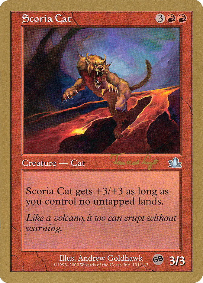 Scoria Cat (Tom van de Logt) (SB) [World Championship Decks 2001] | Gear Gaming Bentonville