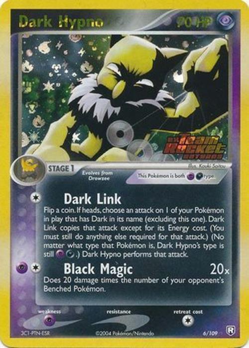 Dark Hypno (6/109) (Stamped) [EX: Team Rocket Returns] | Gear Gaming Bentonville