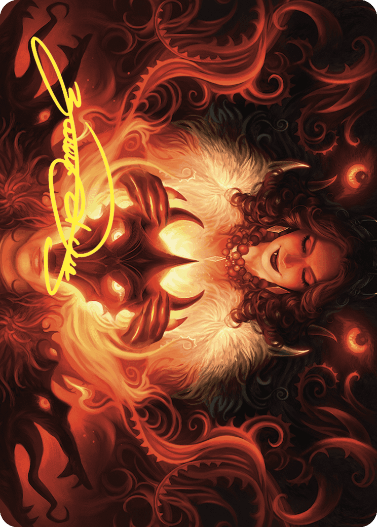 Witch's Mark Art Card (Gold-Stamped Signature) [Wilds of Eldraine Art Series] | Gear Gaming Bentonville