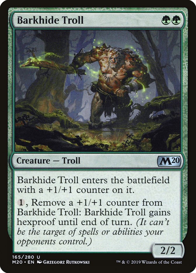 Barkhide Troll [Core Set 2020] | Gear Gaming Bentonville