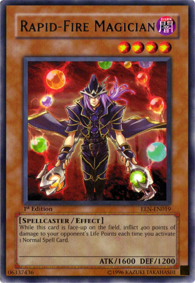 Rapid-Fire Magician [EEN-EN019] Rare | Gear Gaming Bentonville