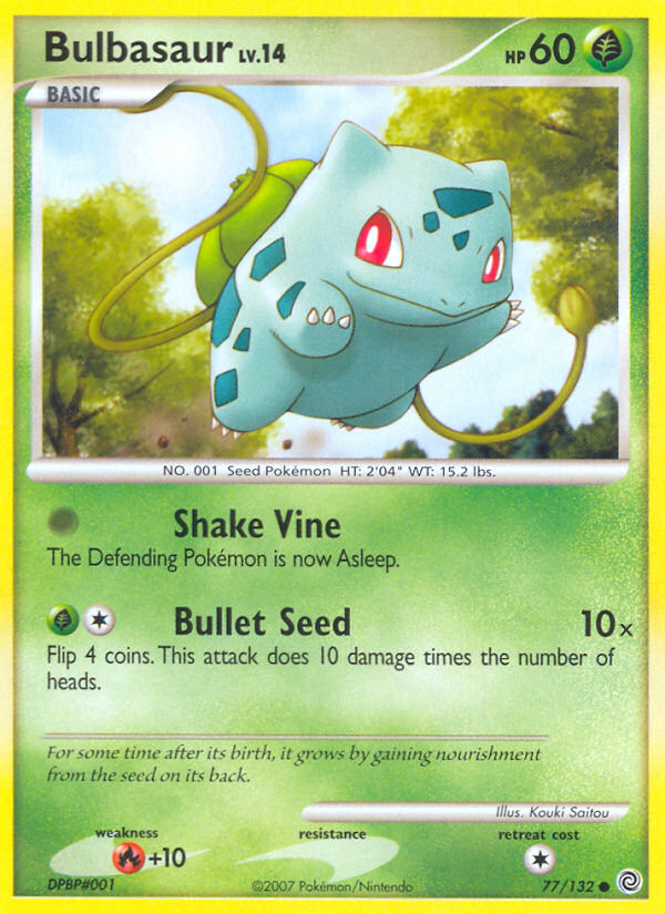 Bulbasaur (77/132) [Diamond & Pearl: Secret Wonders] | Gear Gaming Bentonville