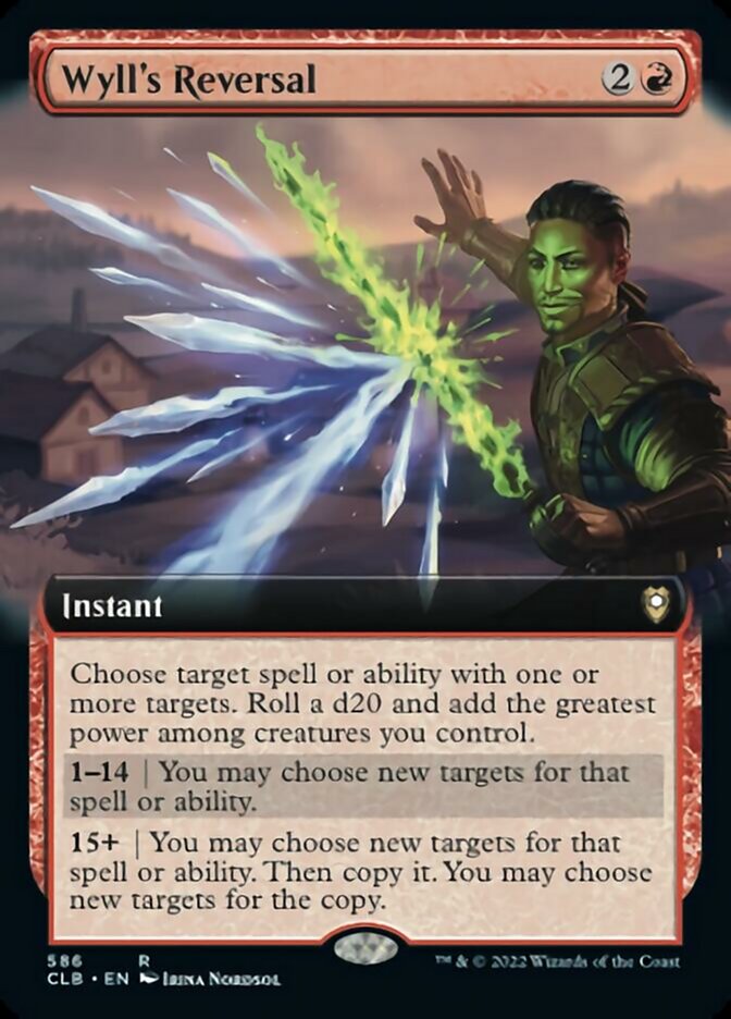 Wyll's Reversal (Extended Art) [Commander Legends: Battle for Baldur's Gate] | Gear Gaming Bentonville