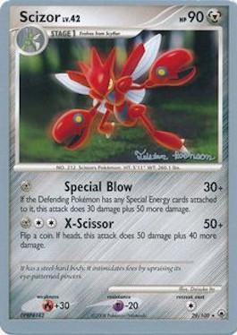 Scizor LV.42 (29/100) (Intimidation - Tristan Robinson) [World Championships 2008] | Gear Gaming Bentonville