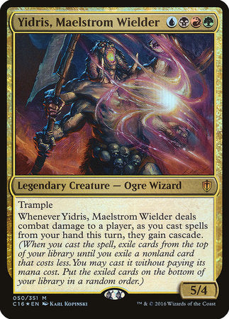 Yidris, Maelstrom Wielder (Commander 2016) [Oversize Cards] | Gear Gaming Bentonville