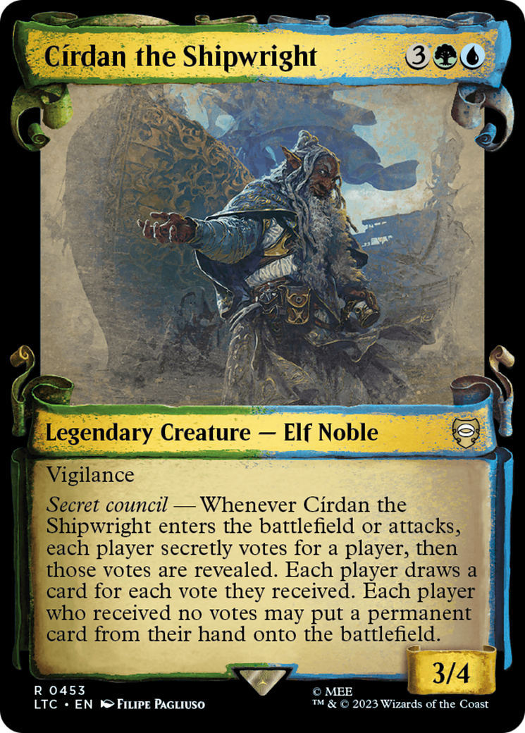 Cirdan the Shipwright [The Lord of the Rings: Tales of Middle-Earth Commander Showcase Scrolls] | Gear Gaming Bentonville