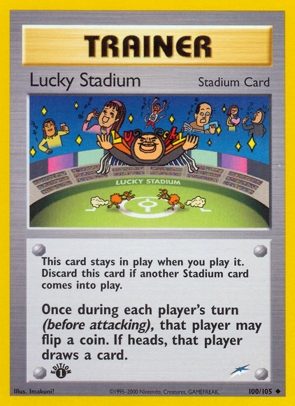 Lucky Stadium (100/105) [Neo Destiny 1st Edition] | Gear Gaming Bentonville