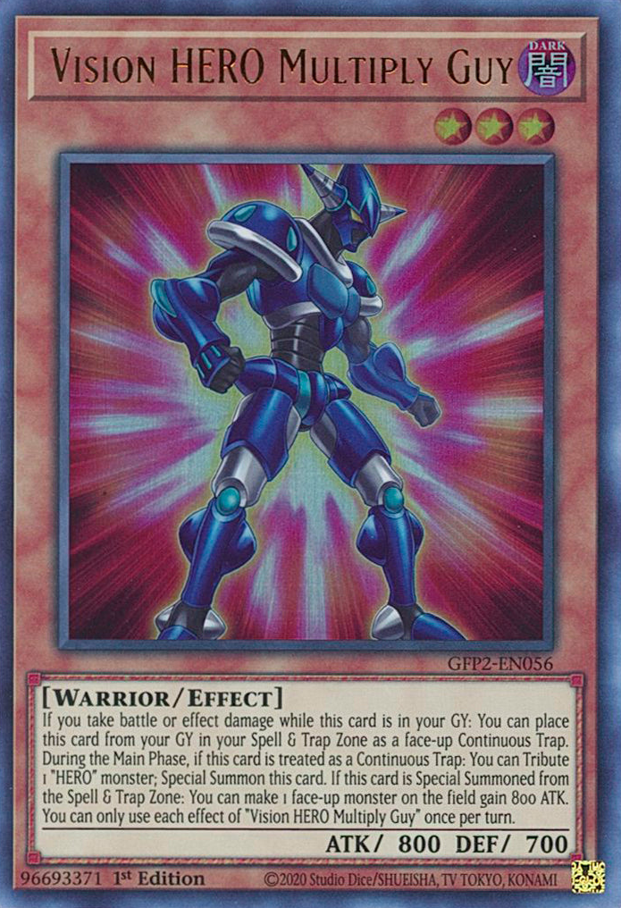Vision HERO Multiply Guy [GFP2-EN056] Ultra Rare | Gear Gaming Bentonville