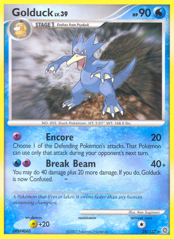 Golduck (28/132) [Diamond & Pearl: Secret Wonders] | Gear Gaming Bentonville