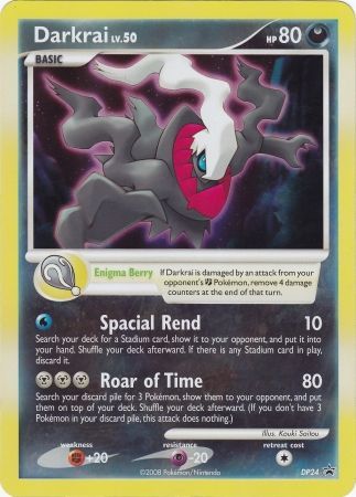 Darkrai (DP24) (Jumbo Card) [Diamond & Pearl: Black Star Promos] | Gear Gaming Bentonville