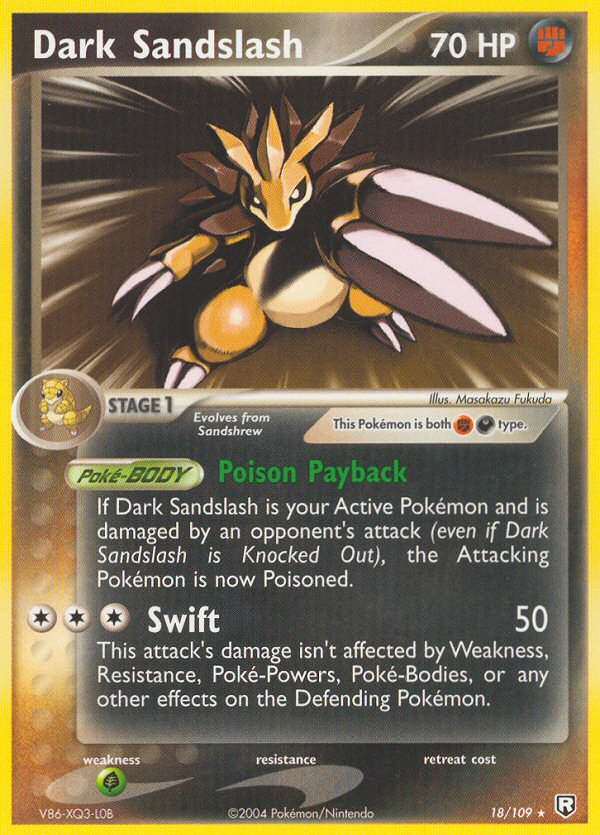 Dark Sandslash (18/109) [EX: Team Rocket Returns] | Gear Gaming Bentonville