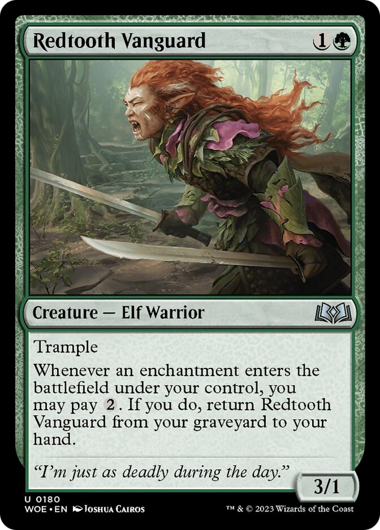 Redtooth Vanguard [Wilds of Eldraine] | Gear Gaming Bentonville